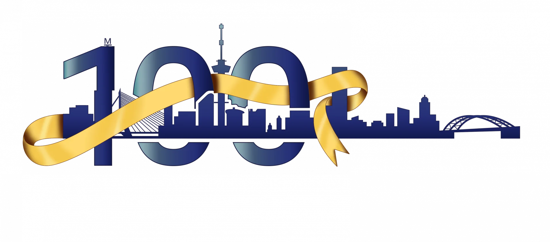 100 year logo full